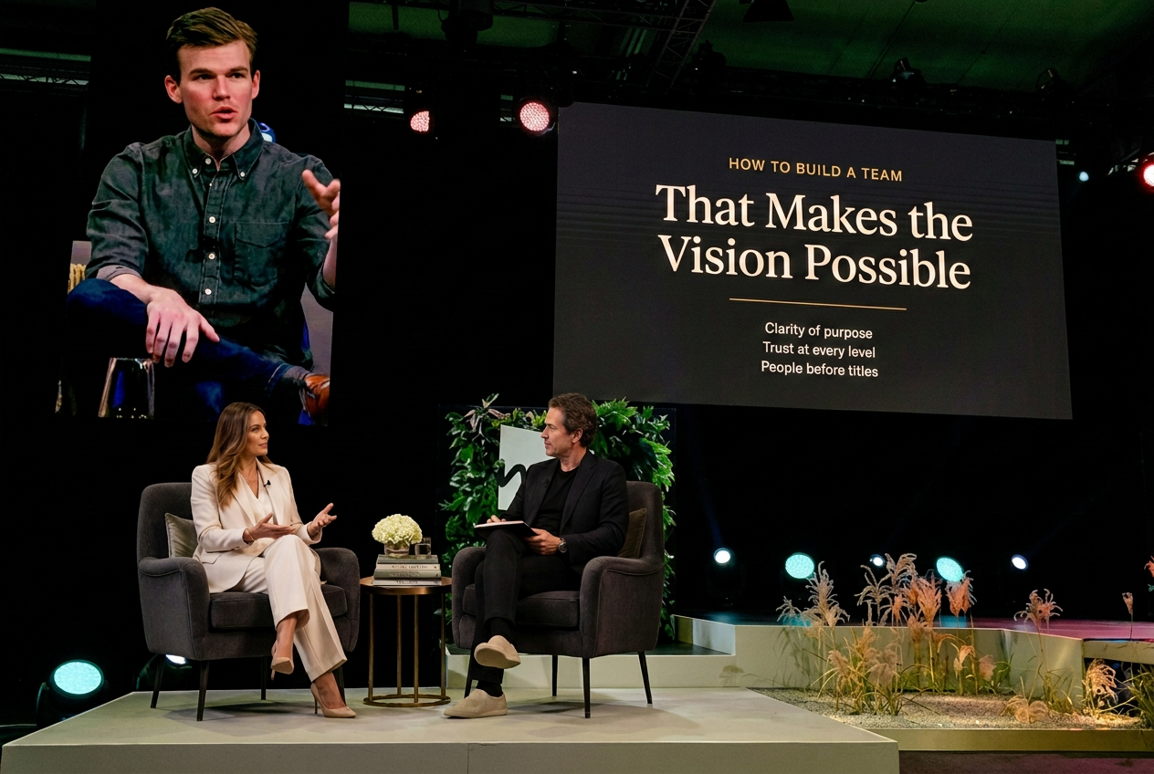 How to Build a Team that Makes the Vision Possible.